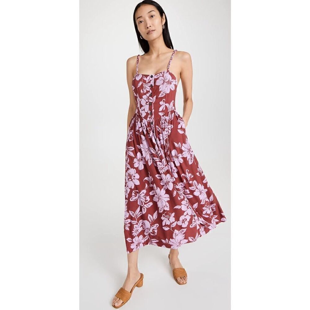 Free People The Perfect Sundress in Watermelon NWT Size XL